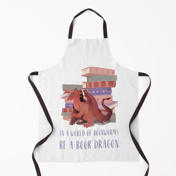 Item preview, In a world of bookworms be a book dragon designed and sold by addict2reading.