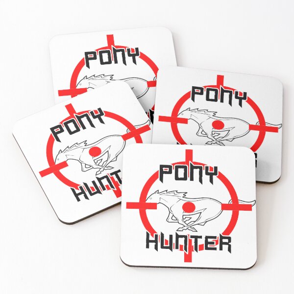 Item preview, Pony Hunter, Anti-Mustang, Funny Design designed and sold by A-----Guy.