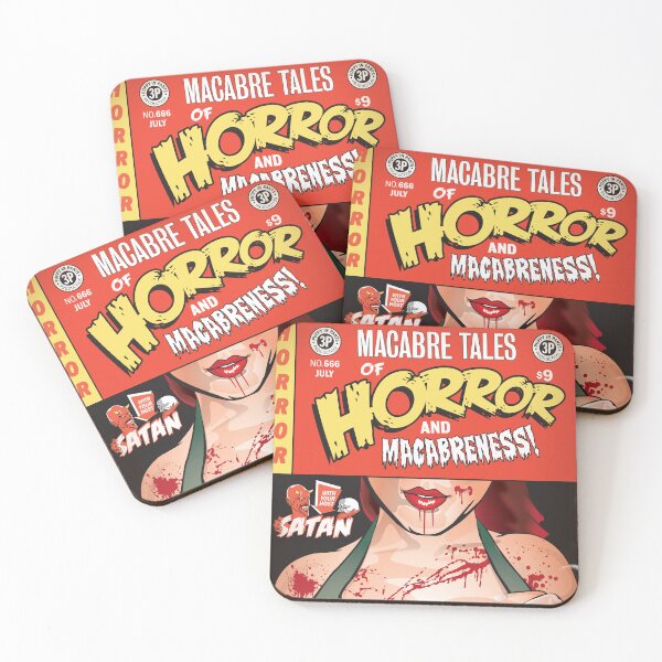Item preview, Macabre Tales of Horror and Macabreness original poster design designed and sold by CoyoteAudra.