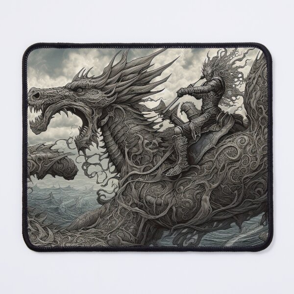 Item preview,  the king dragon warrior-china-cool-the warrior-fighter-dragon-fantasy-fire-fight designed and sold by Hermossa-Art.