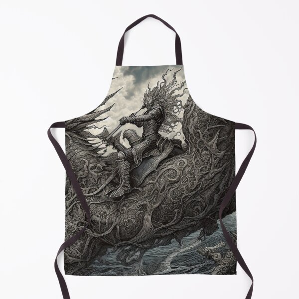 Item preview,  the king dragon warrior-china-cool-the warrior-fighter-dragon-fantasy-fire-fight designed and sold by Hermossa-Art.