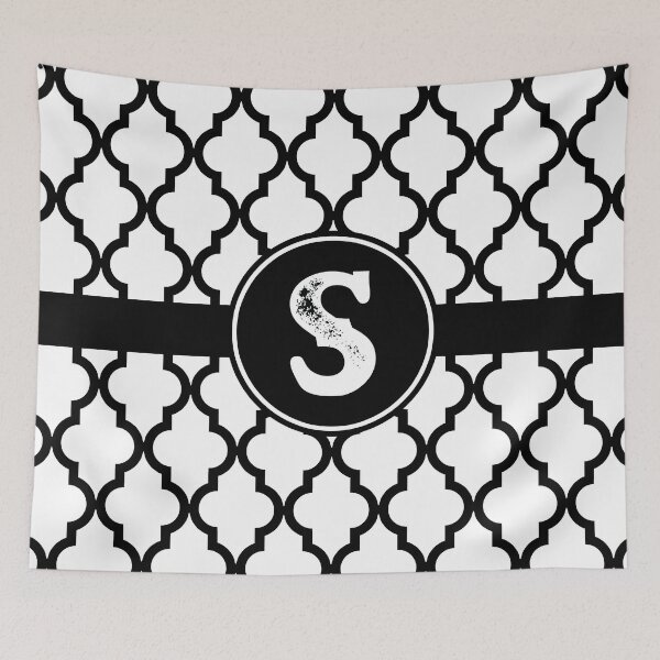 Item preview, Black Monogram: Letter S designed and sold by Jared Davies.