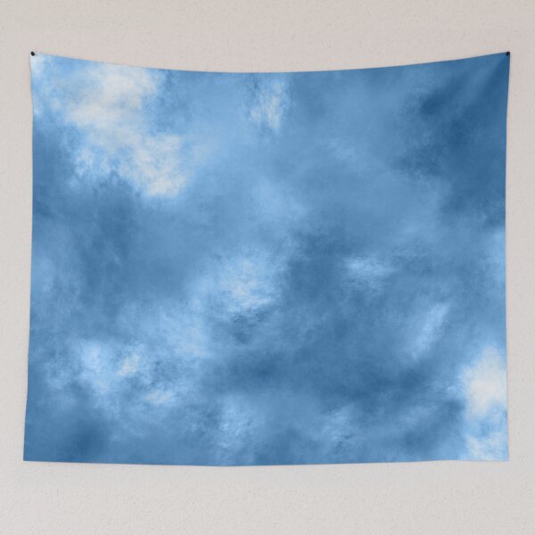 Item preview, Stormy Abstract Blue Sky designed and sold by PrettyPixel0.