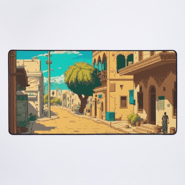 Item preview, Bukhara Uzbekistan Pixel Art Retro designed and sold by PixelAirlines.