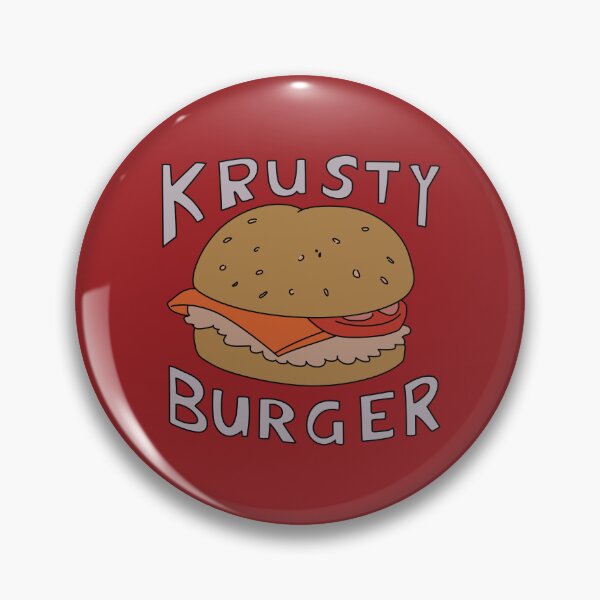 Item preview, Krusty Burger Ad designed and sold by REALsaintpetty.