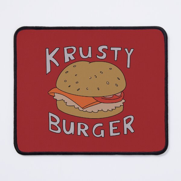 Item preview, Krusty Burger Ad designed and sold by REALsaintpetty.