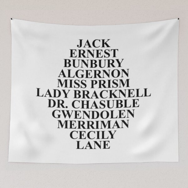 Item preview, The Importance Of Being Earnest Bunbury Oscar Wilde designed and sold by radiantdark.