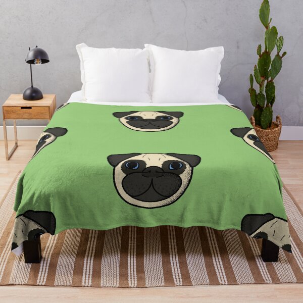 Item preview, Cute Dog Pug Vintage Grunge Illustrated designed and sold by Cayden Colias.