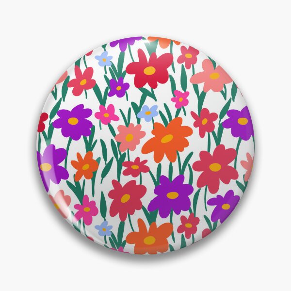 Item preview, Colorful Flower Meadow Pattern designed and sold by Ana Moguš.