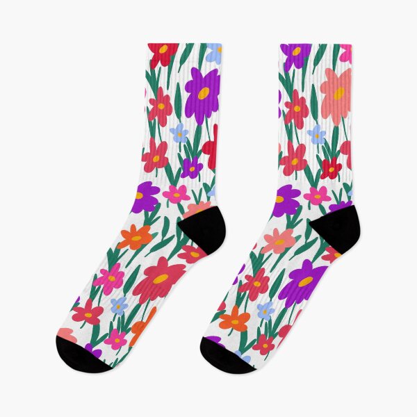 Item preview, Colorful Flower Meadow Pattern designed and sold by Ana Moguš.