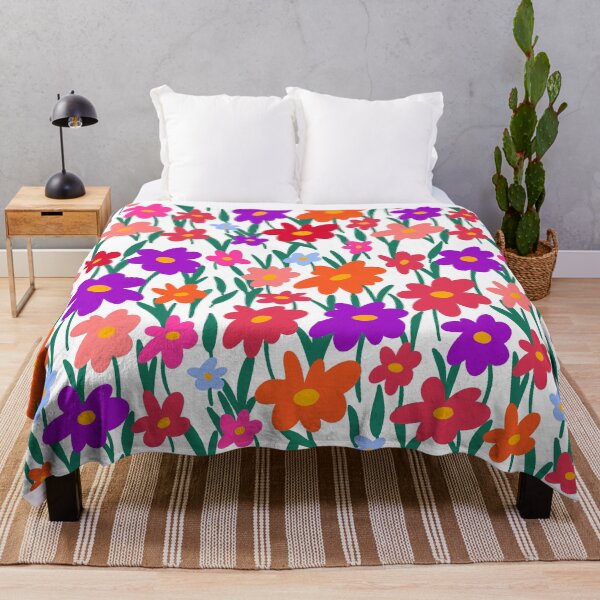 Item preview, Colorful Flower Meadow Pattern designed and sold by Ana Moguš.