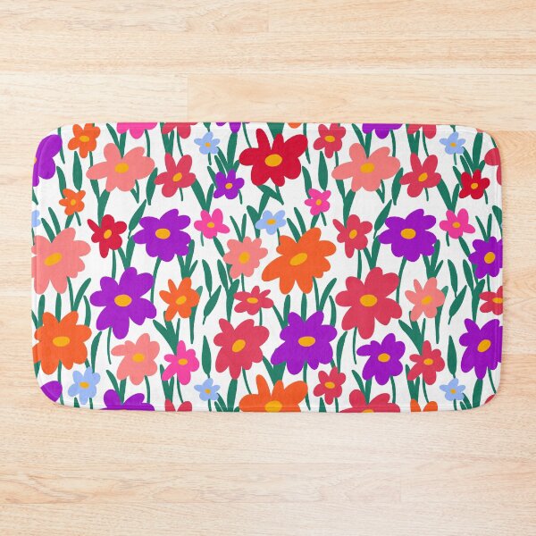 Item preview, Colorful Flower Meadow Pattern designed and sold by Ana Moguš.