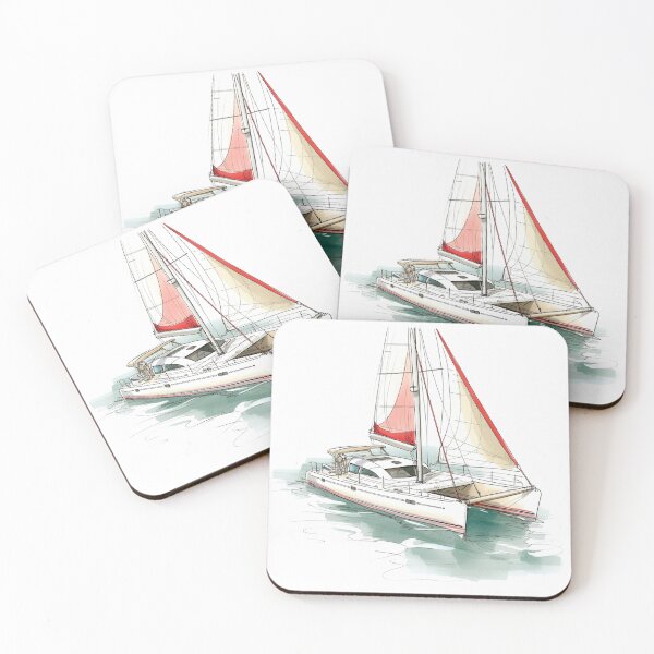 Item preview, Sailing and Catamaran Lifestyle designed and sold by StudioRedKoala.