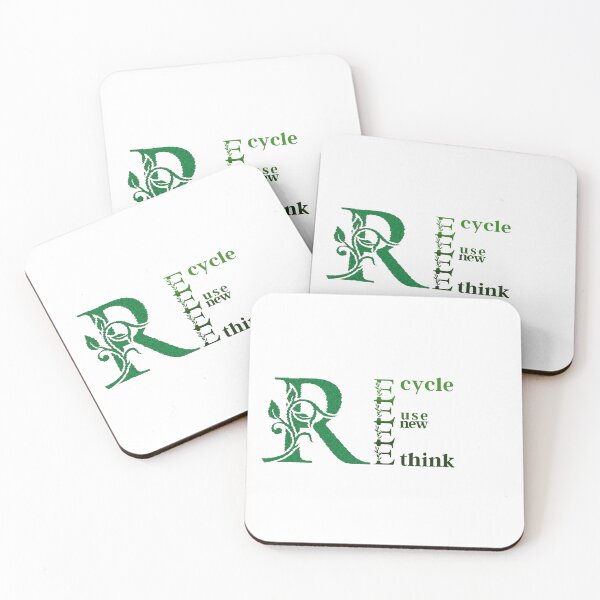 Item preview, Recycle, Reuse, Renew, Rethink: The Power of Four Words designed and sold by ThriveShop.