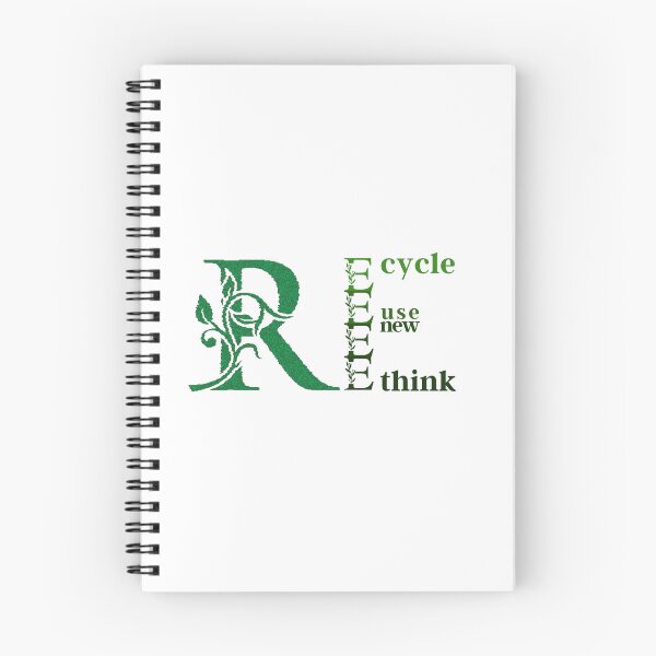 Item preview, Recycle, Reuse, Renew, Rethink: The Power of Four Words designed and sold by ThriveShop.