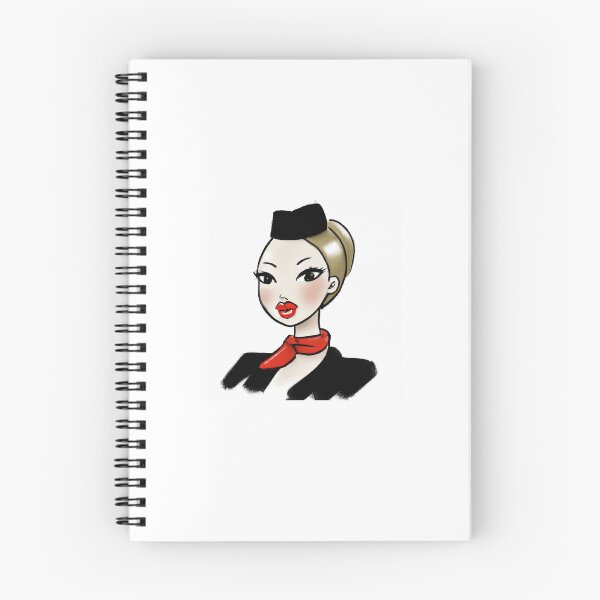 Item preview, Beautiful flight attendant designed and sold by AngryMonkeyy.
