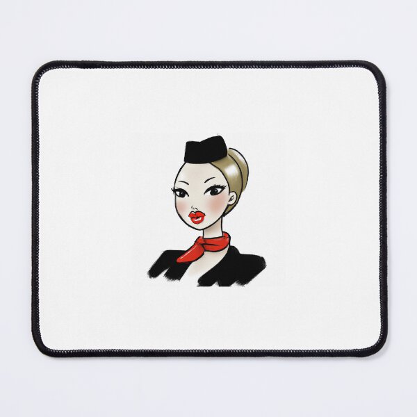 Item preview, Beautiful flight attendant designed and sold by AngryMonkeyy.
