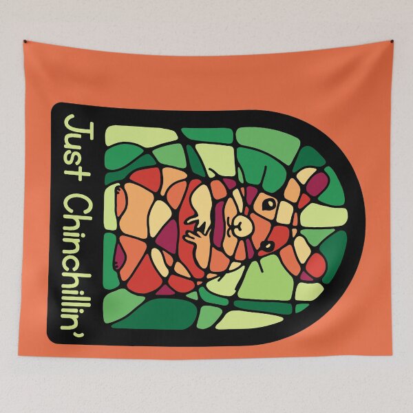 Item preview, Just Chinchillin' designed and sold by Unhinged Heather.