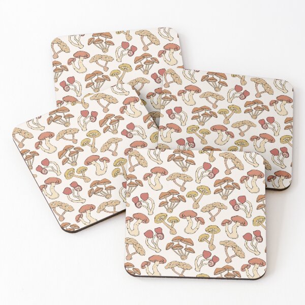 Item preview, Mushrooms Field Seamless Pattern designed and sold by CreativeDraws42.