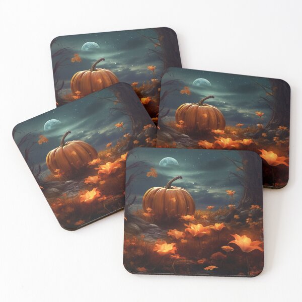 Item preview, Pumpkin Flower Patch designed and sold by NevermoreFalls.