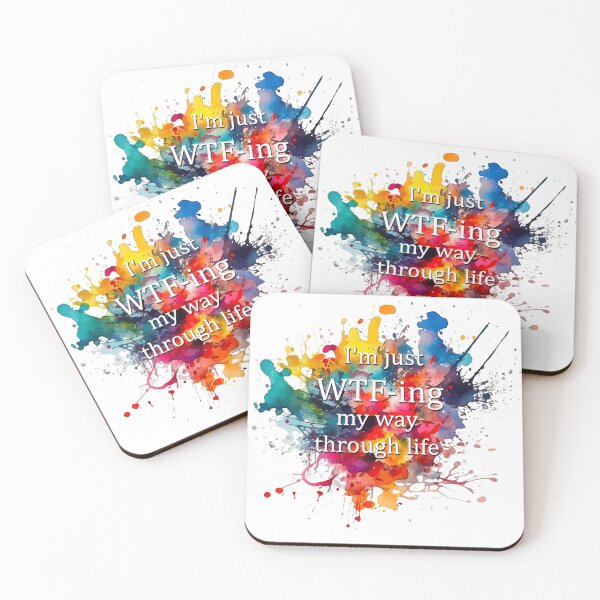 Item preview, I am Just Wtf-Ing My Way Through Life designed and sold by OCNau.