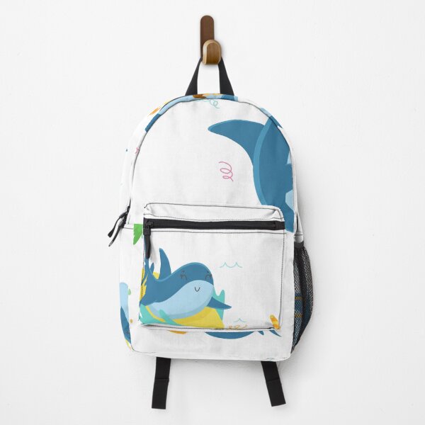 Item preview, Sharks in the light blue Sticker designed and sold by QuikFun.