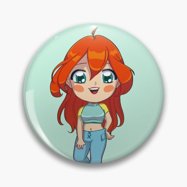 Item preview, Redhead Chibi Fiery Girl  designed and sold by MelTina.