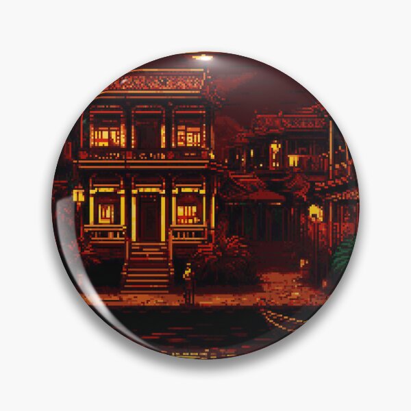 Item preview, Hoi An Vietnam Pixel Art Retro designed and sold by PixelAirlines.