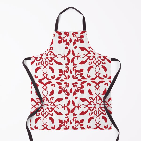 Item preview, Mosaico azulejo flores vermelho designed and sold by GirlaineSQ.