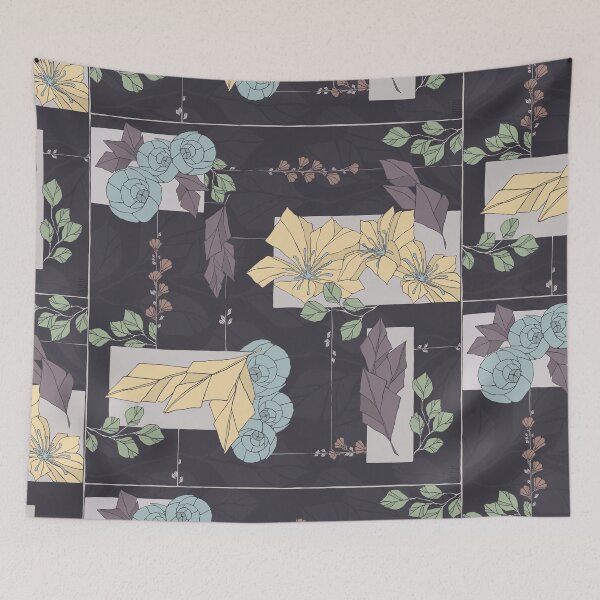 Item preview, Flower Fracas Purple designed and sold by Skuishy.