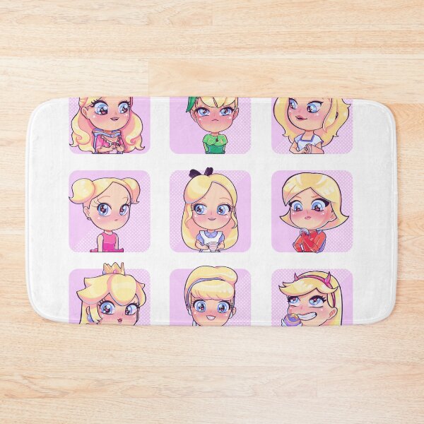 Item preview, 3x3 Blonde Characters designed and sold by MelTina.