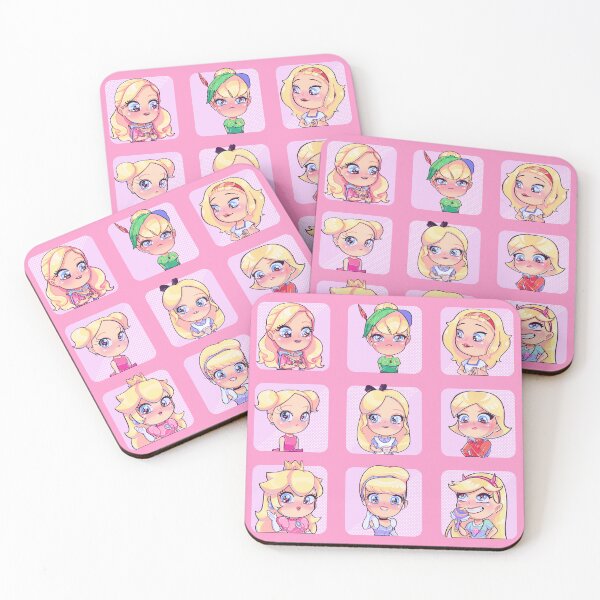 Item preview, 3x3 Blonde Characters designed and sold by MelTina.
