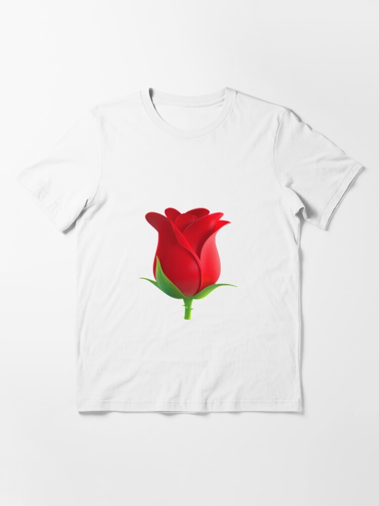 Small Rose Flowers Emoji T-Shirt Small Rose Flowers Emoji T-Shirt