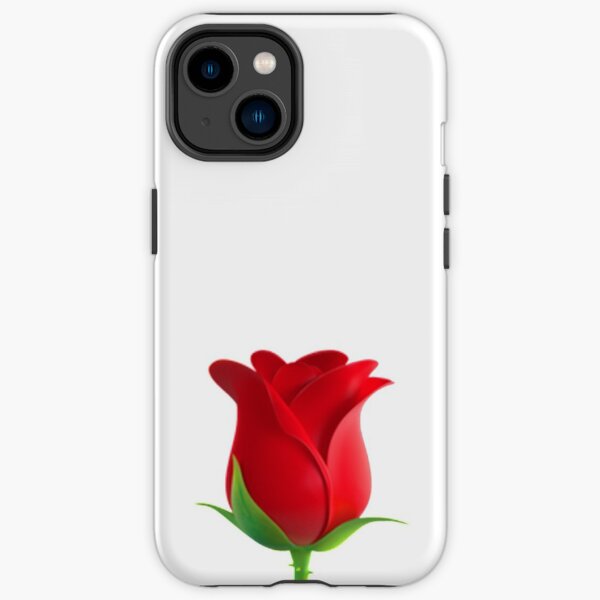 Rose Emoji iPhone Tough Case