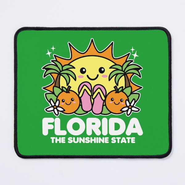 Item preview, Florida The Sunshine State Cute Kawaii Summer designed and sold by DetourShirts.