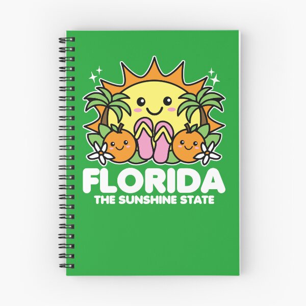 Item preview, Florida The Sunshine State Cute Kawaii Summer designed and sold by DetourShirts.