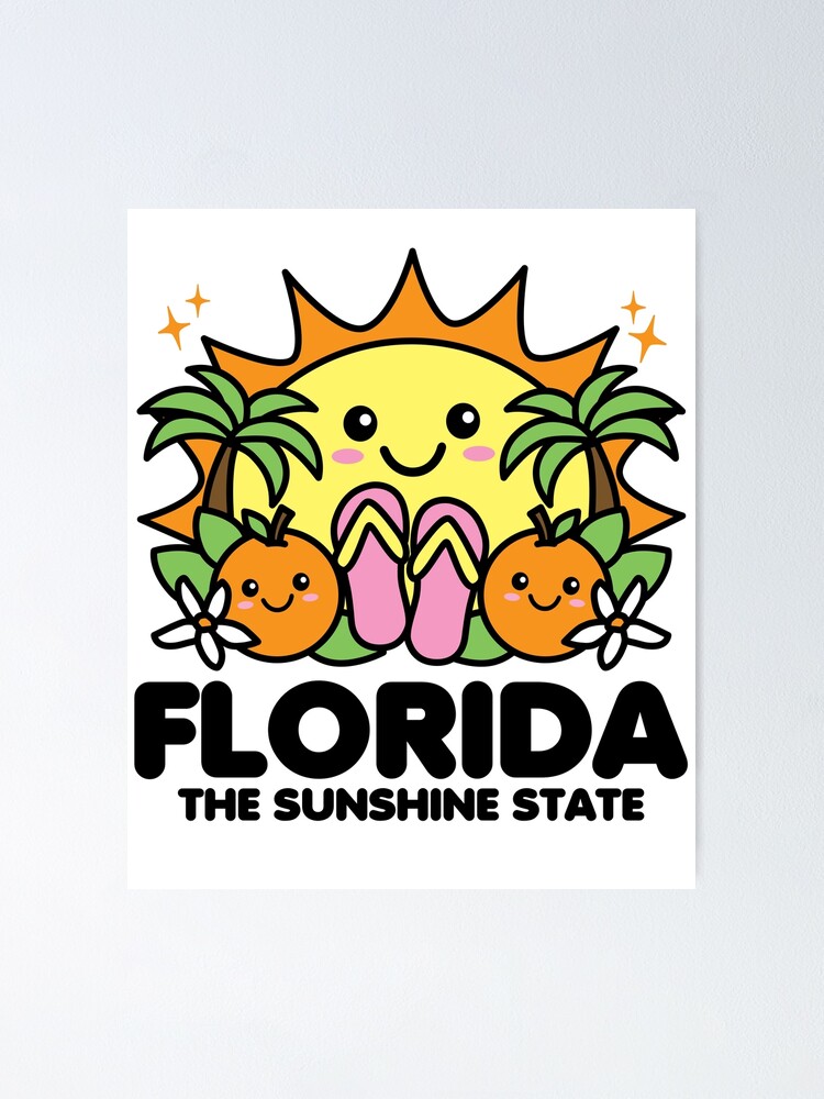 The Sunshine State Florida Baseball Baby Onesie The Sunshine State Florida Baseball Baby Onesie