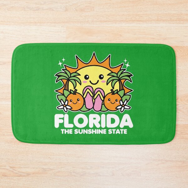 Item preview, Florida The Sunshine State Cute Kawaii Summer designed and sold by DetourShirts.