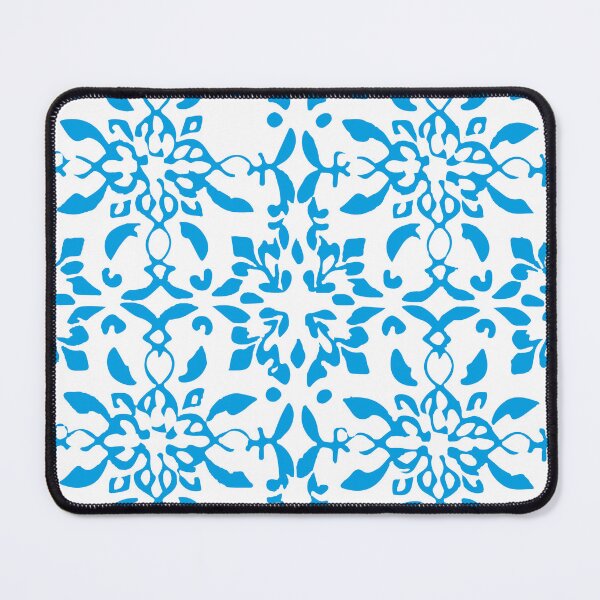 Item preview, Mosaico azulejo flores azul designed and sold by GirlaineSQ.