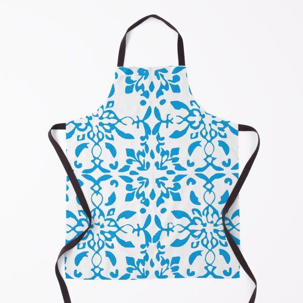 Item preview, Mosaico azulejo flores azul designed and sold by GirlaineSQ.