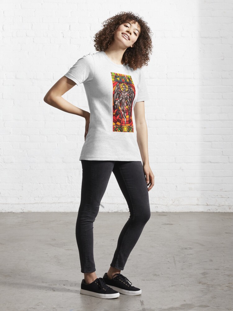 Women's fitted v-neck t-shirt — New Church Street Music