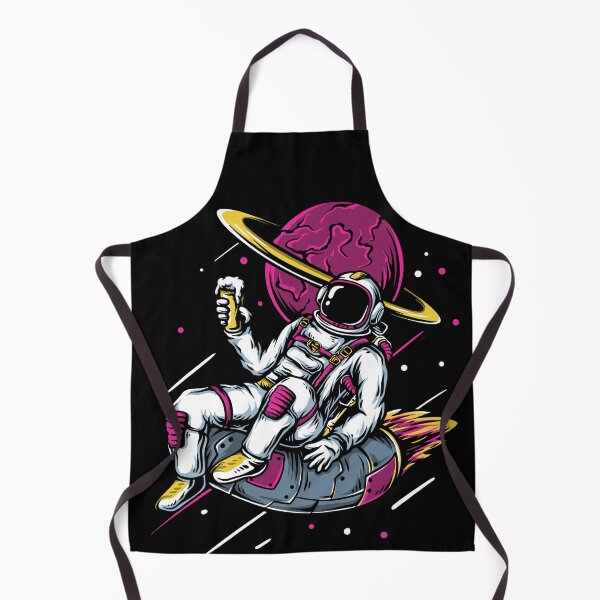 Item preview, Astronaut on a spaceship enjoying the drink designed and sold by drsaver.