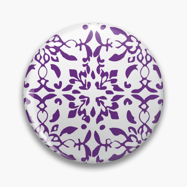 Item preview, Mosaico azulejo flores roxo designed and sold by GirlaineSQ.