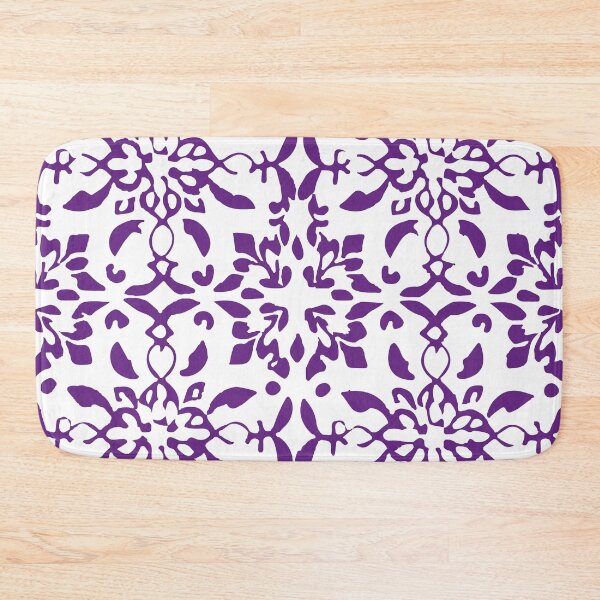 Item preview, Mosaico azulejo flores roxo designed and sold by GirlaineSQ.