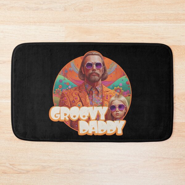 Item preview, Groovy Psychedelic Dad and Daughter designed and sold by danielliamgill.