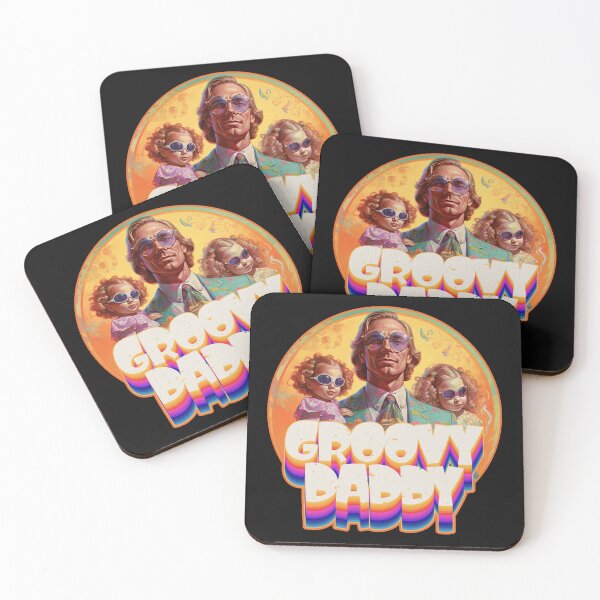 Item preview, Groovy Daddy and Daughters designed and sold by danielliamgill.