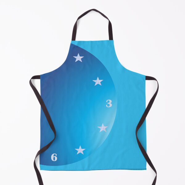 Item preview, Blue Clock with stars designed and sold by hermarartonline.