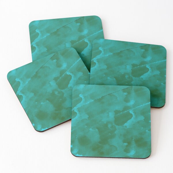 Item preview, Teal blotch designed and sold by danbellarts.