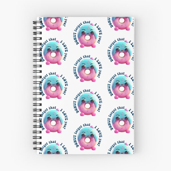 Item preview, Donut Pun Kawaii| Funny sayings| Donut Puns| Donut forget that I love you designed and sold by Createya.