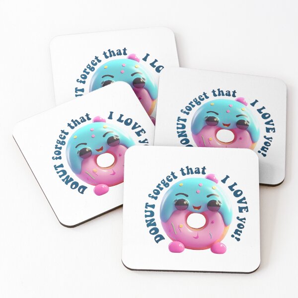 Item preview, Donut Pun Kawaii| Funny sayings| Donut Puns| Donut forget that I love you designed and sold by Createya.